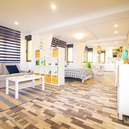 Loft En Gijon - Cimavilla Con Vistas Al Cerro 外观 照片