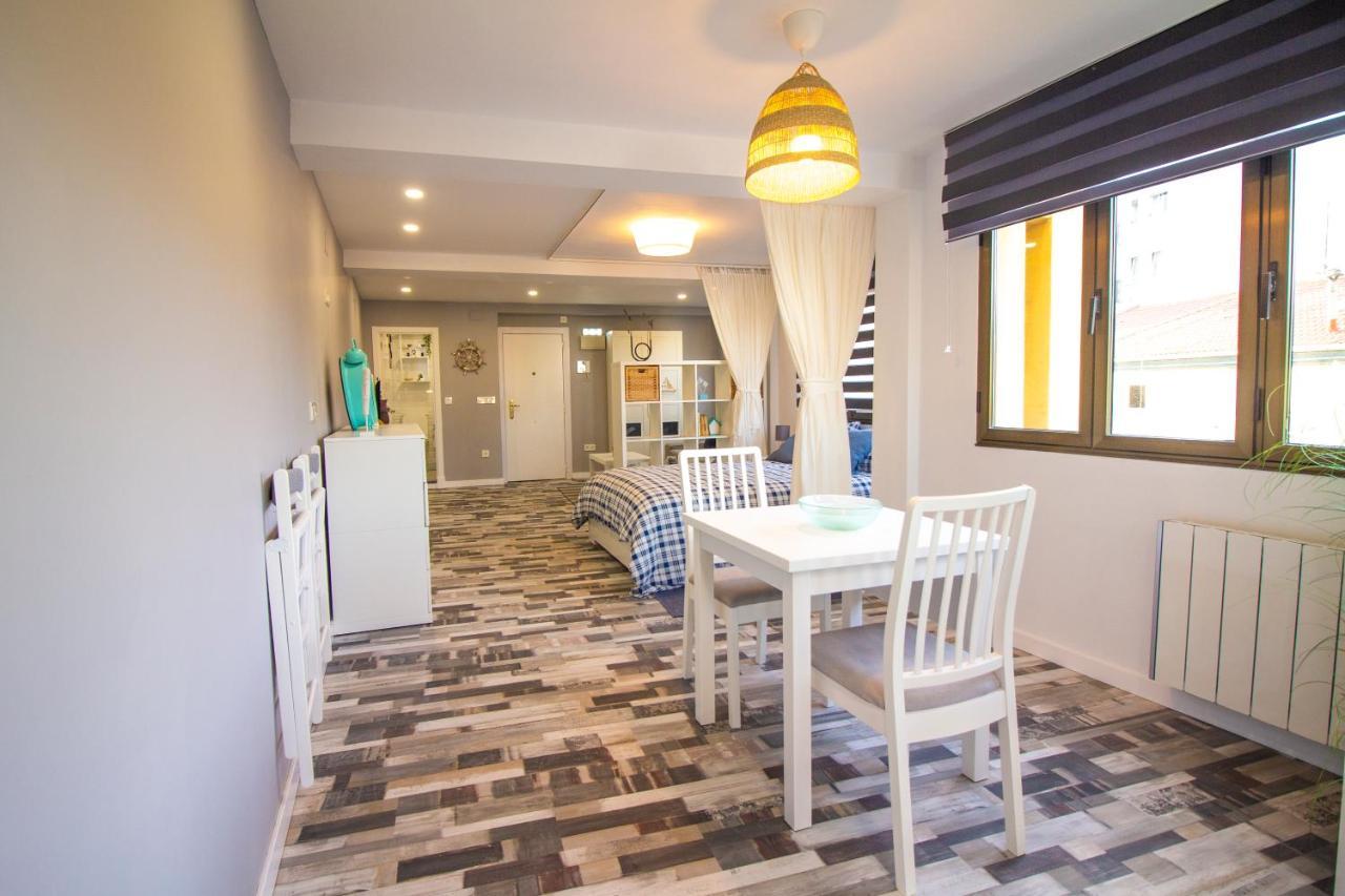 Loft En Gijon - Cimavilla Con Vistas Al Cerro 外观 照片