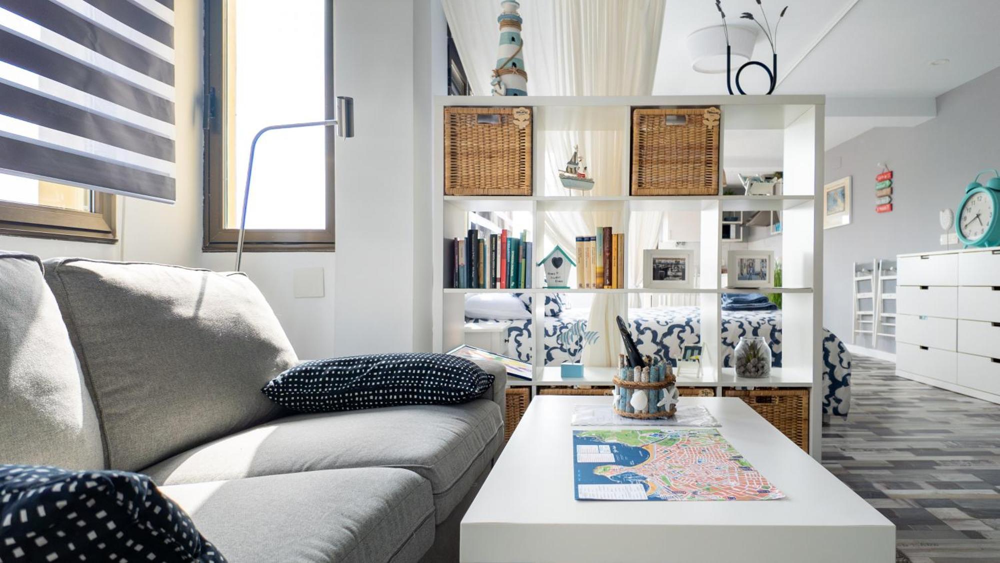 Loft En Gijon - Cimavilla Con Vistas Al Cerro 外观 照片