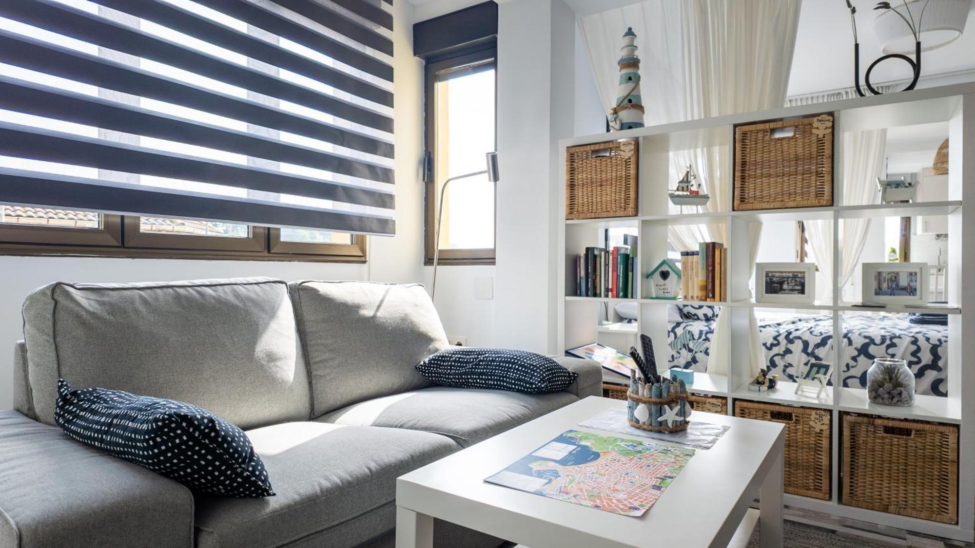 Loft En Gijon - Cimavilla Con Vistas Al Cerro 外观 照片